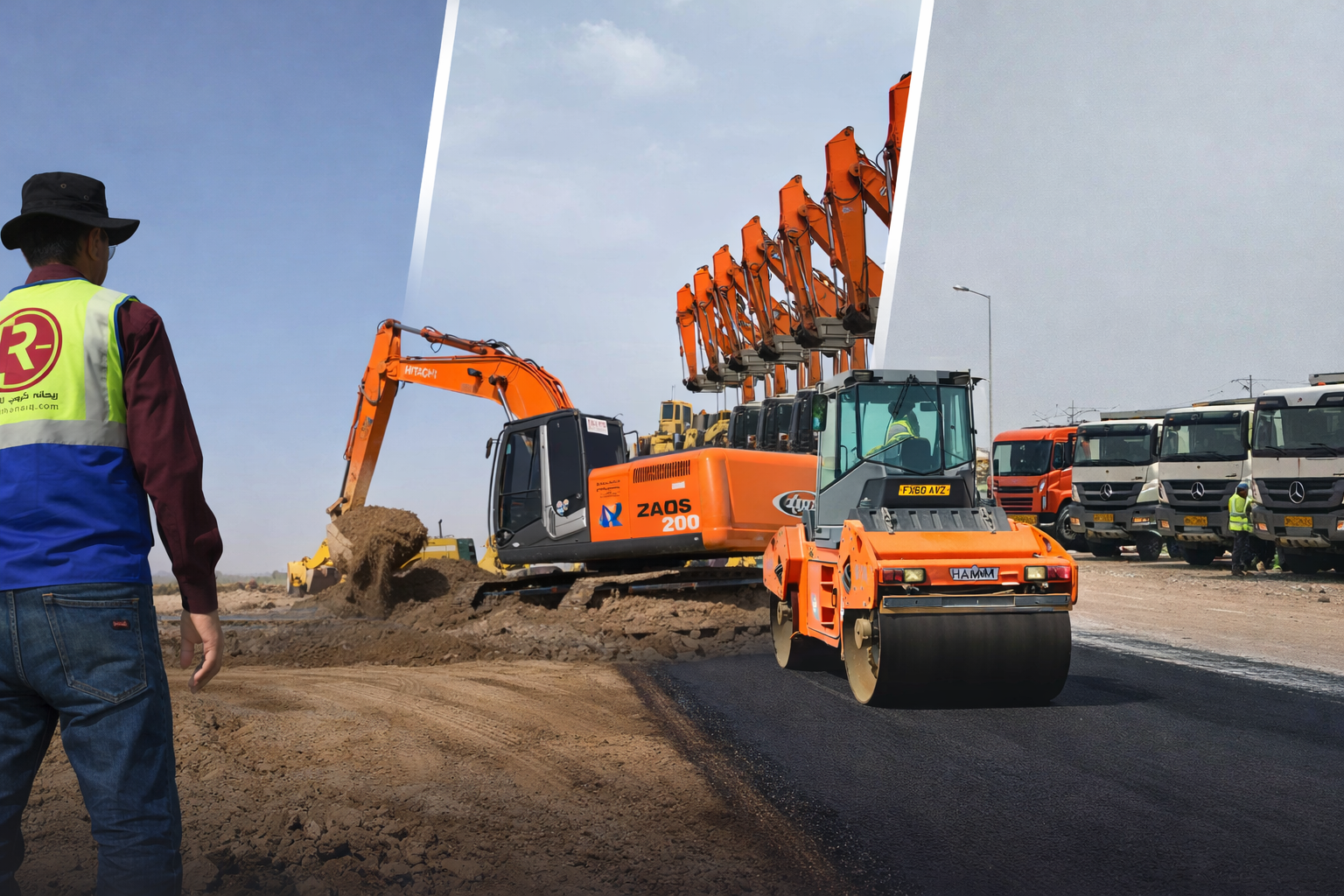 Construction Site In Action